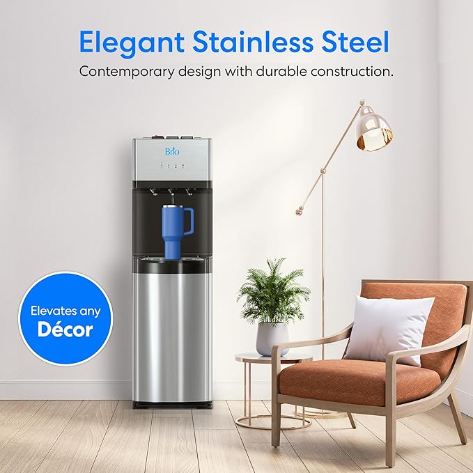 Brio Self Cleaning Bottom Loading Water Cooler Water Dispenser – Limited Edition