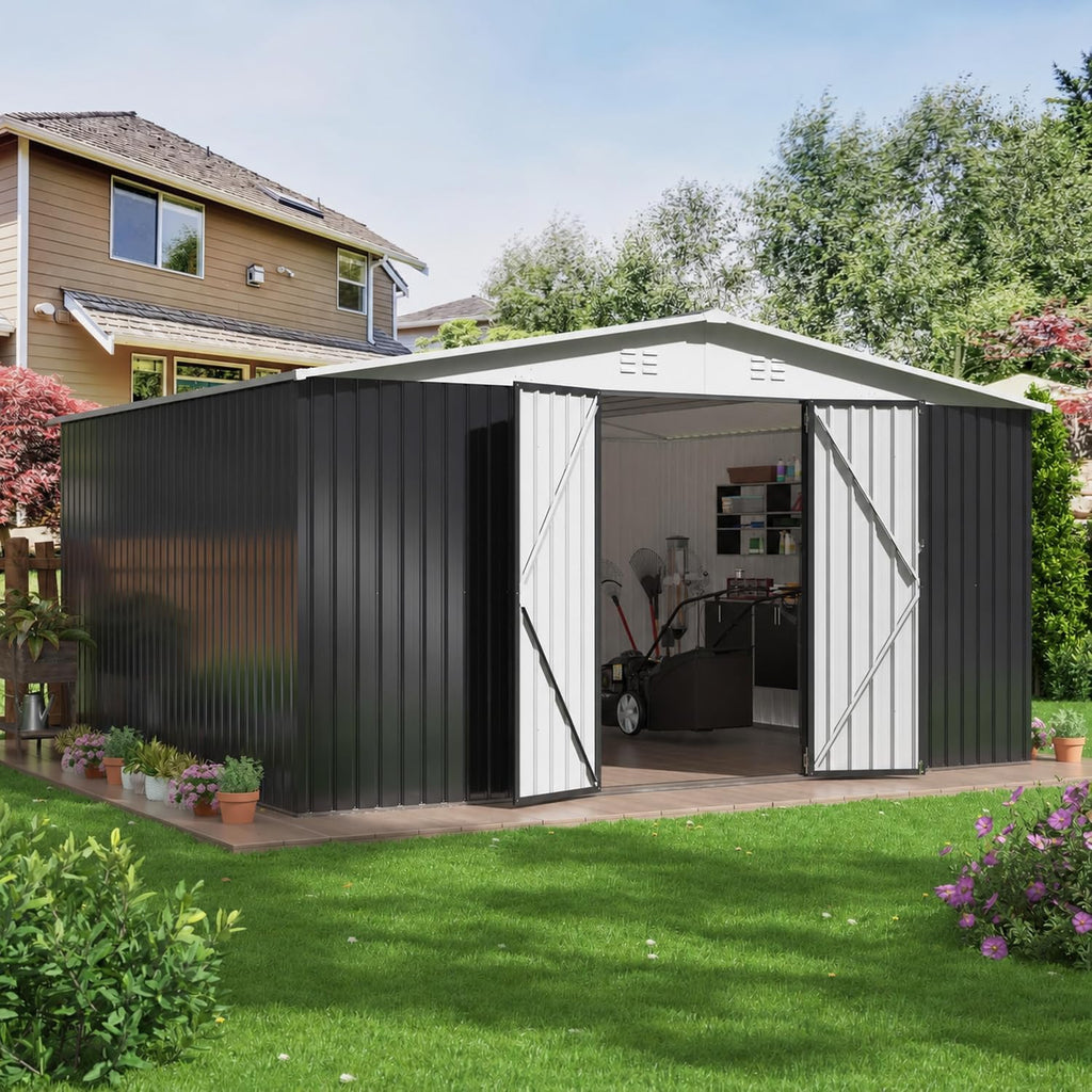 Polar Aurora 12x14 FT Outdoor Storage Shed