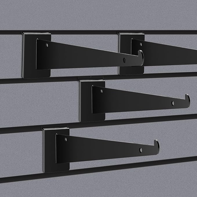 16 Inch Slatwall Shelf Bracket (14 Pack)