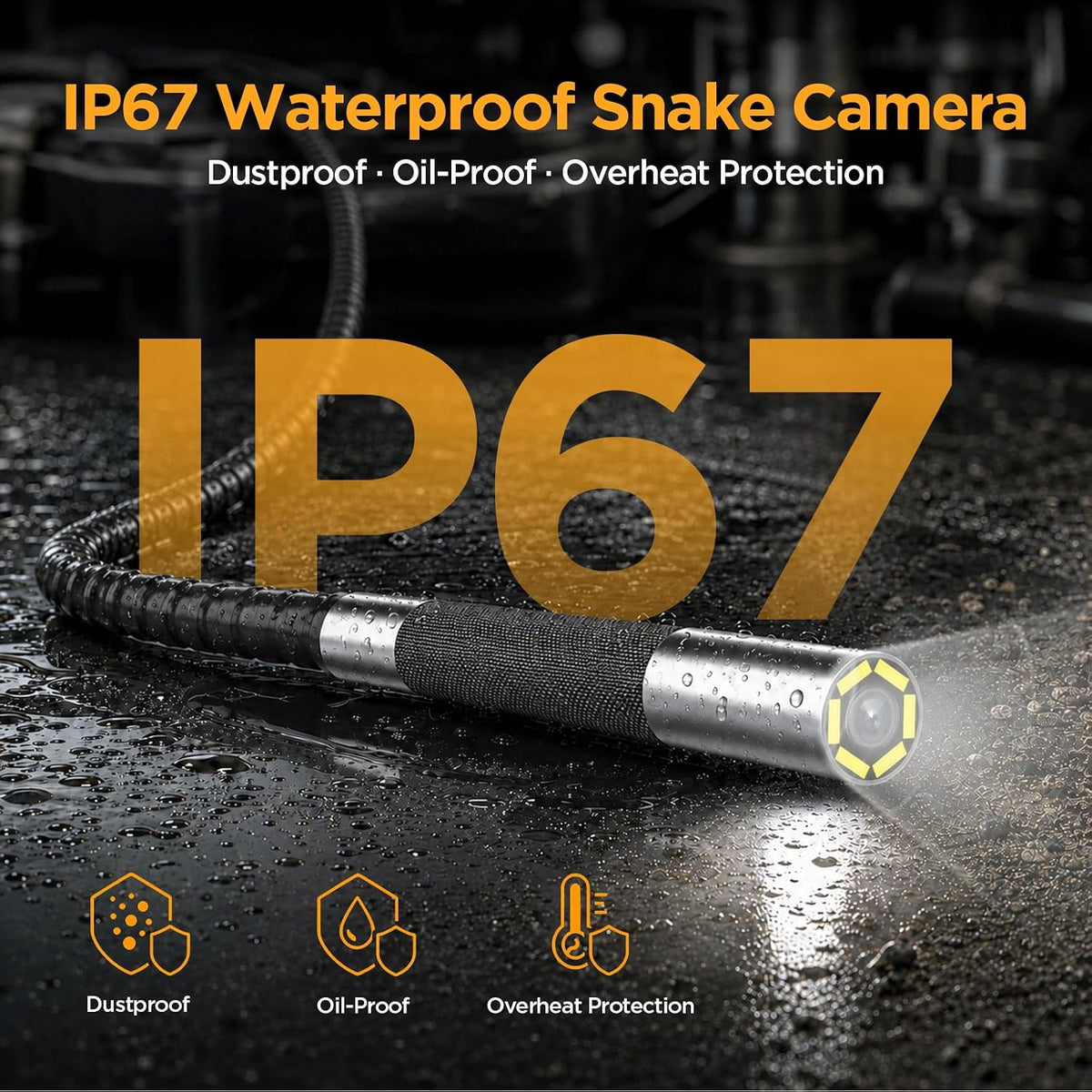 autool svb208 articulating borescope, 2-way 210° 0.24in ultra-slim, view 9