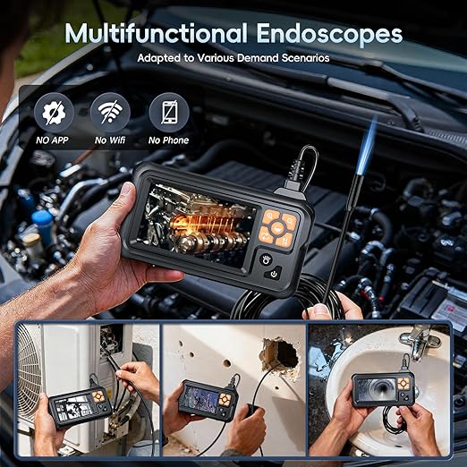 SKYBASIC Industrial Endoscope Borescope Camera