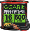 16AWG Speaker Wire, GearIT Pro Series 16 Gauge Speaker Wire Cable Great Use