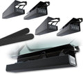 No-Screw Under Desk Cable Management Tray (4-Pack)
