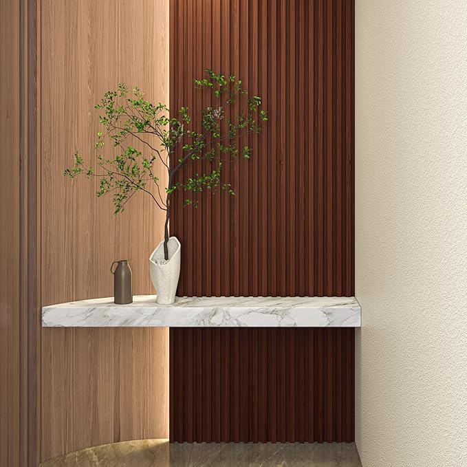 Art3d Slat Wood Wall Paneling for Interior and Ceiling Decoration