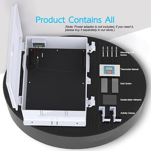 Akwscyby Outdoor Electrical Box, Waterproof Electrical Junction Box IP65 ABS
