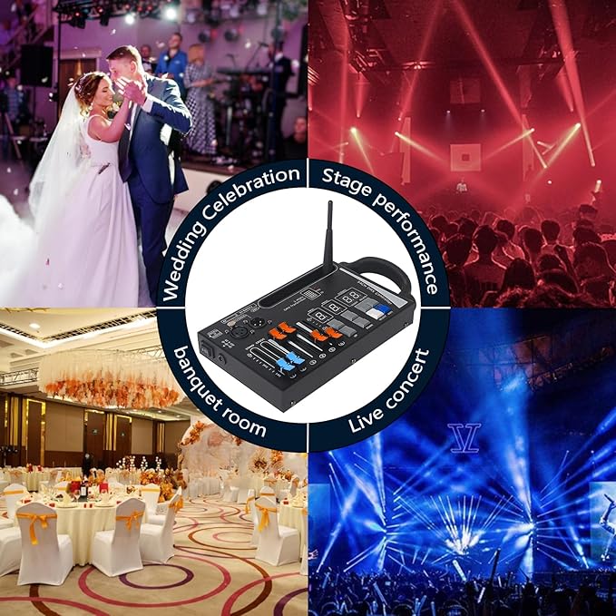 DMX Lighting Console, 54 Channels DMX Controller
