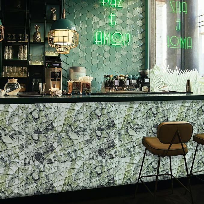 LEVOWAY 33 Pack 3D Wall Panels for Interior Wall Decor, Wall Covering Panles