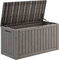 KAMABOKO 100 Gallon Outdoor Storage Box Waterproof Deck Box for Patio