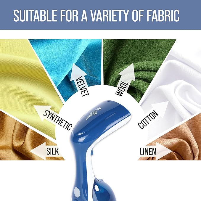 UNDERJAY Steamer for Clothes 1200W, Compact Handheld Garment Steamer for Home