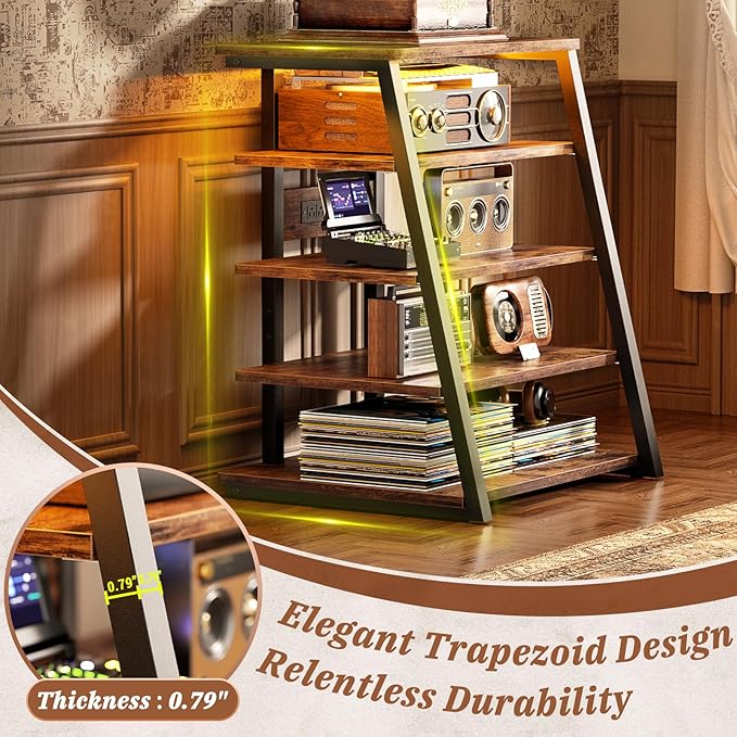 Armocity 5-Tier AV Media Stand