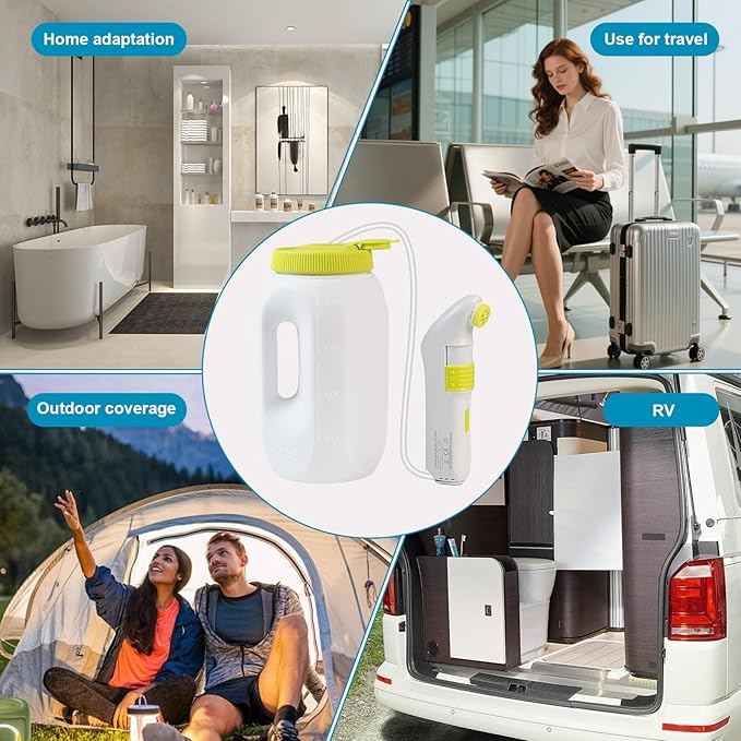 Portable Bidet for Travel，Handheld Electric Bidet Sprayer