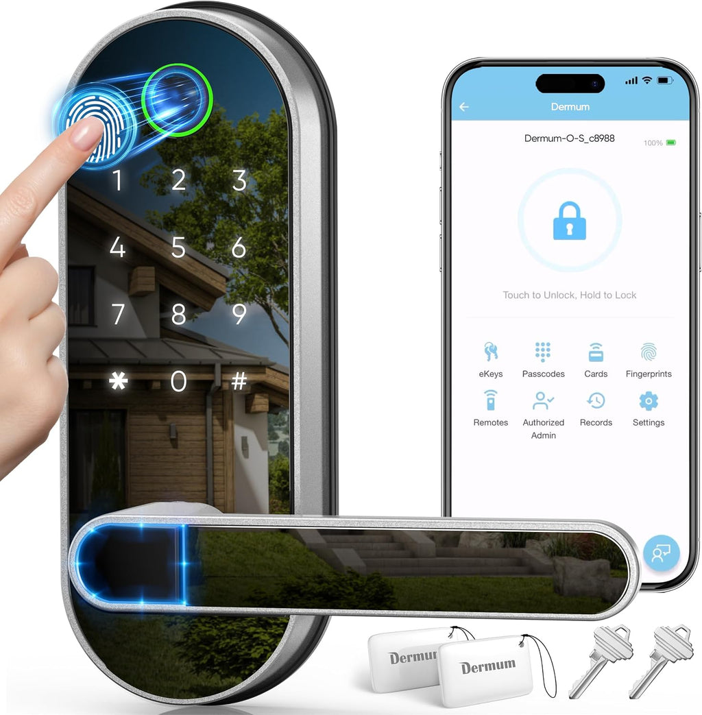 Keyless Entry Fingerprint Digital Smart Lock