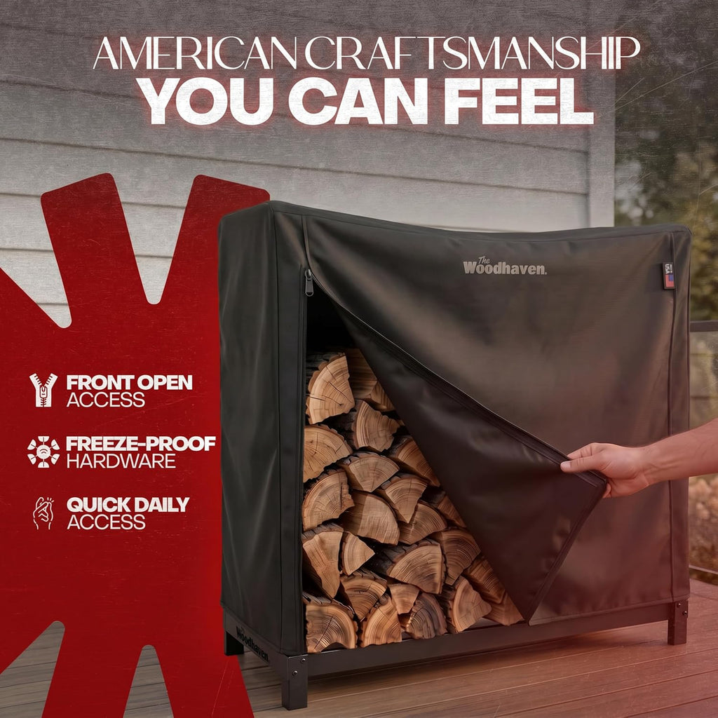 woodhaven rack cover 4ft, side view