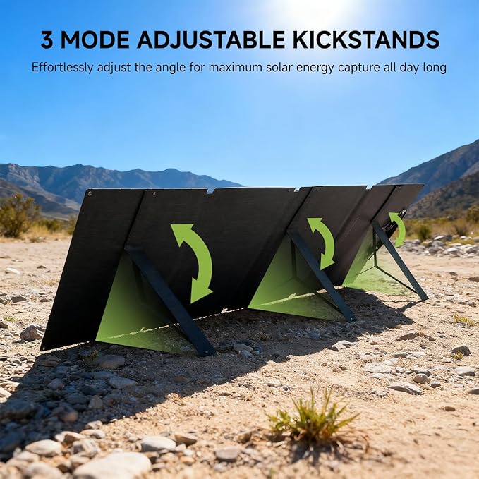 ALLPOWERS SOLAX SE200 200W Portable Folding Solar Panel, High-Efficiency