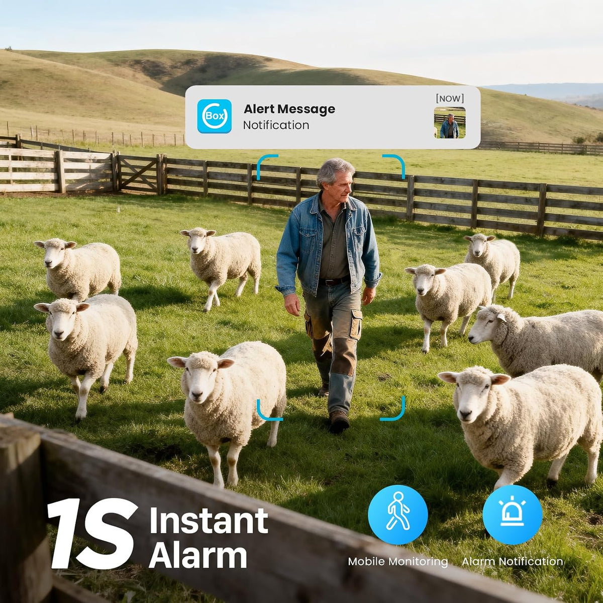 4g sim cellular security cameras wireless outdoor/indoor, package contents
