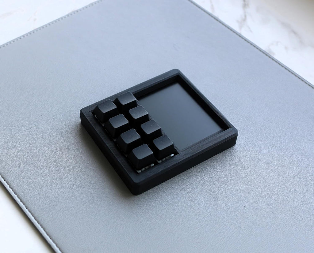 8-key macropad 3.5" tft lcd screen programmable mechanical, package contents