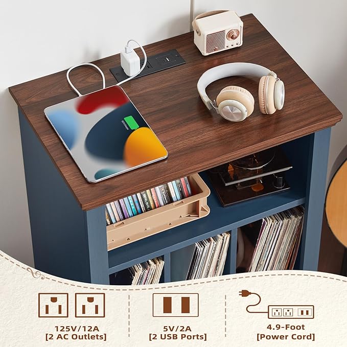 Joaxswe Record Player Stand