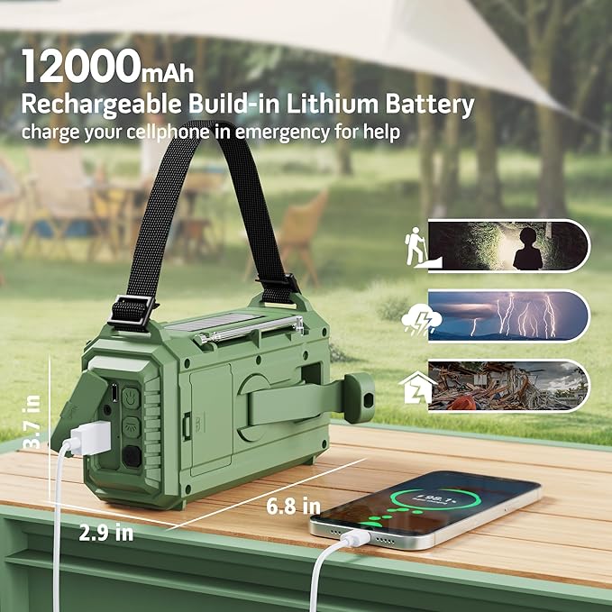 12000 Emergency Radio, NOAA Weather Radio