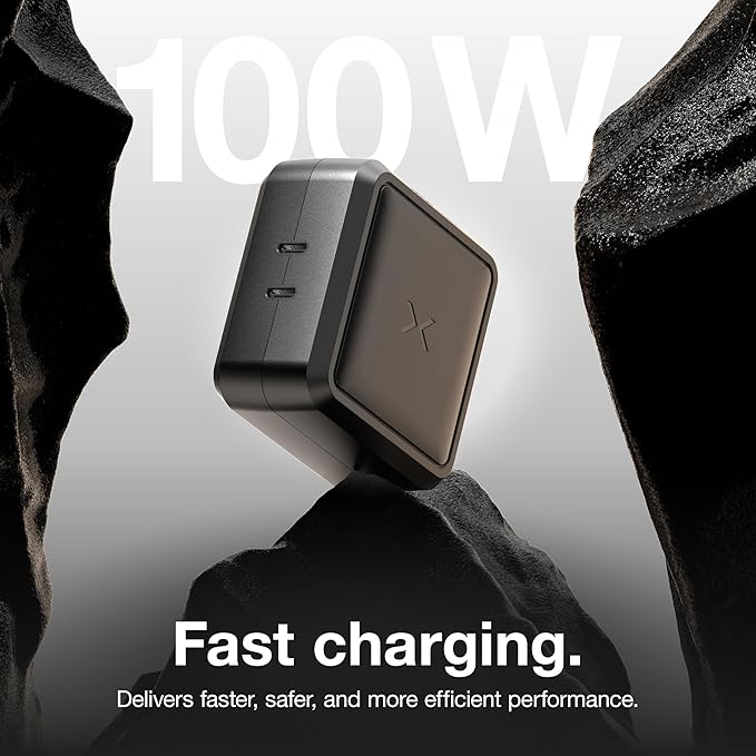 NOCO XGrid X100: 100W USB-C Charger – Dual Port GaN Power Adapter