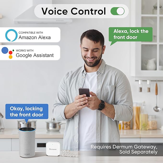 Fingerprint Smart Door Lock Keypad Deadbolt – Keyless Entry