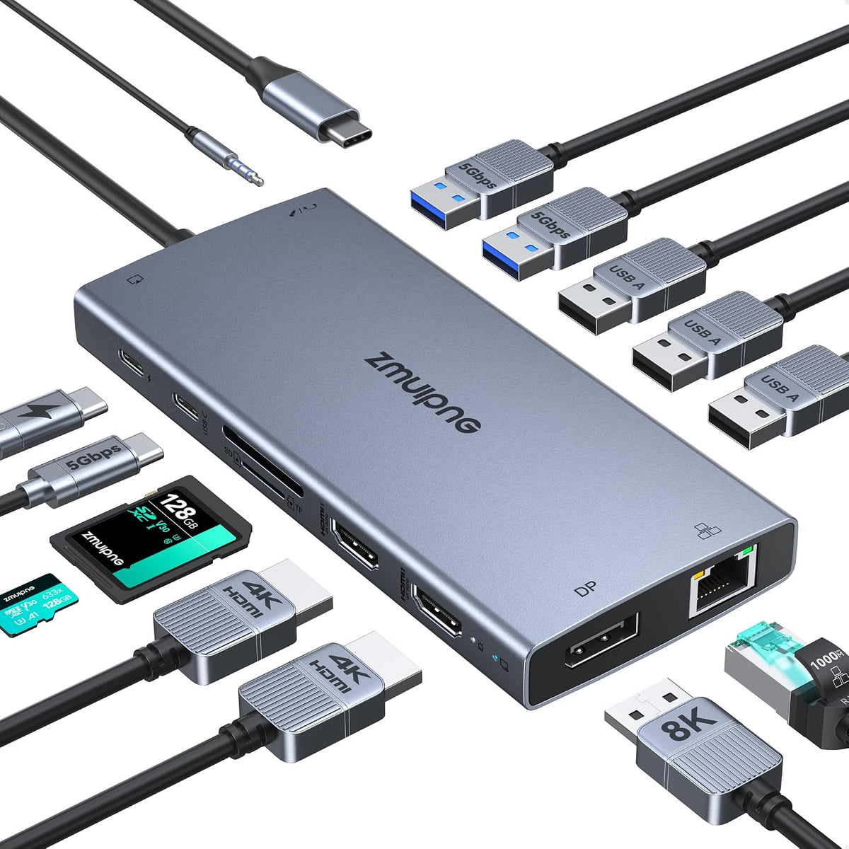 USB C Laptop Docking Station