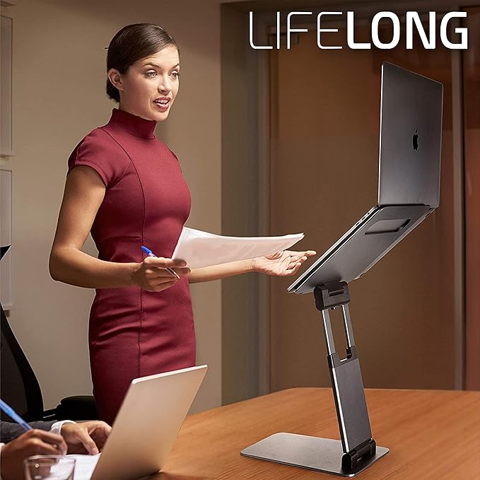Lifelong Ergonomic Adjustable Laptop Riser
