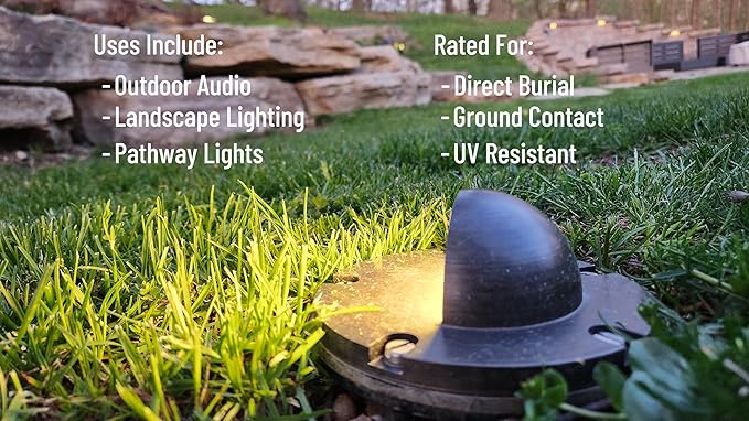 KnuKonceptz Direct Burial Outdoor Tinned Copper Speaker Wire