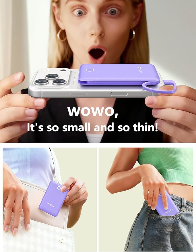 10000mAh Mini Portable Charger (2 Pack)