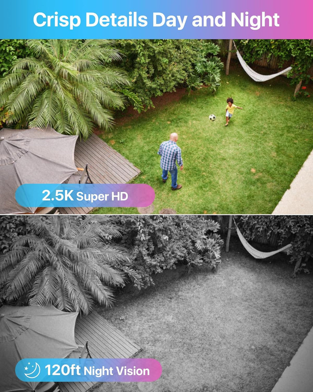 zosi 8ch 4k poe home security camera system shown in use