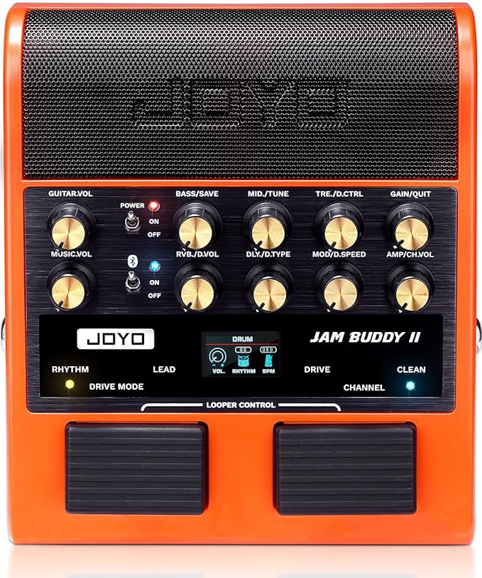 JOYO 10W Portable Guitar Practice Amp & Multi-Effects Pedal Combo Amplifier