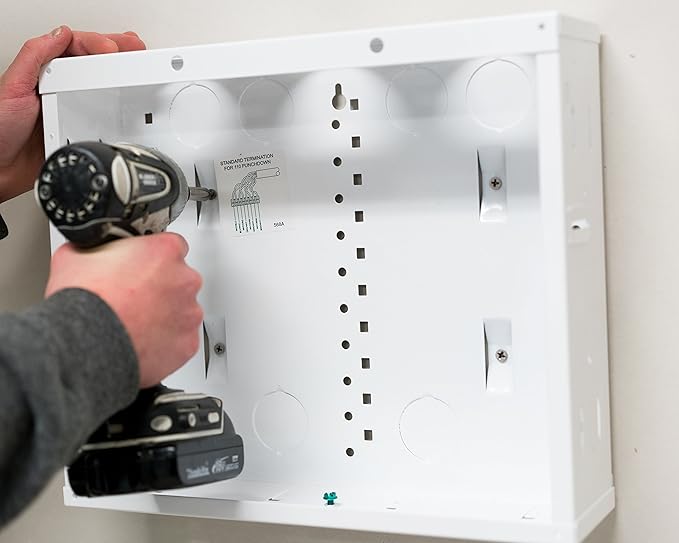Legrand - OnQ 12 Inch Cable Management, In-Wall Media Box, Structured Wiring