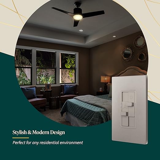 TOPGREENER Kalide Combo Dimmer Switch