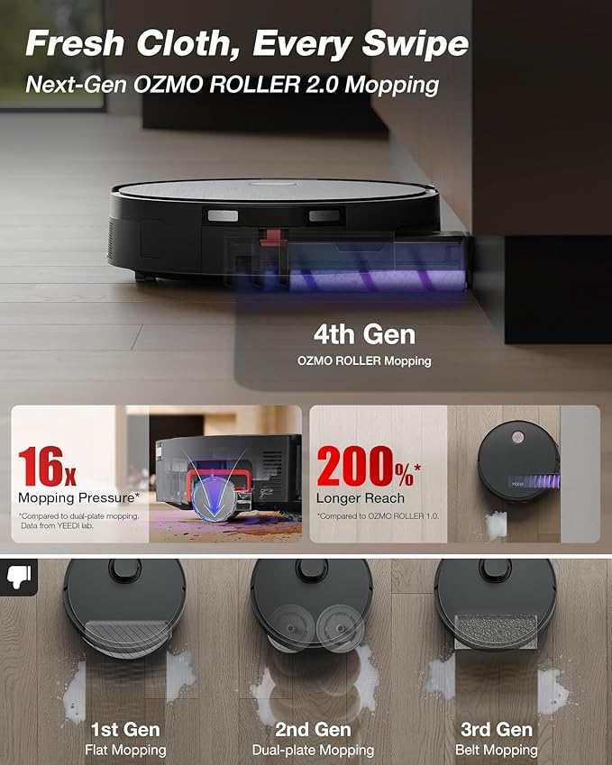 Yeedi S20 Infinity Robot Vacuum&Mop