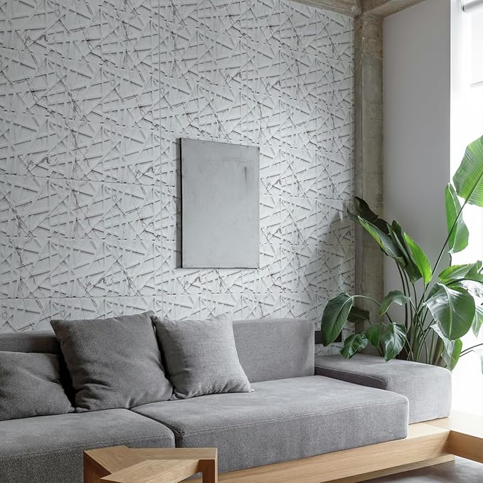 LEVOWAY 33 Pack 3D Wall Panels for Interior Wall Decor, Gaming Room, TV