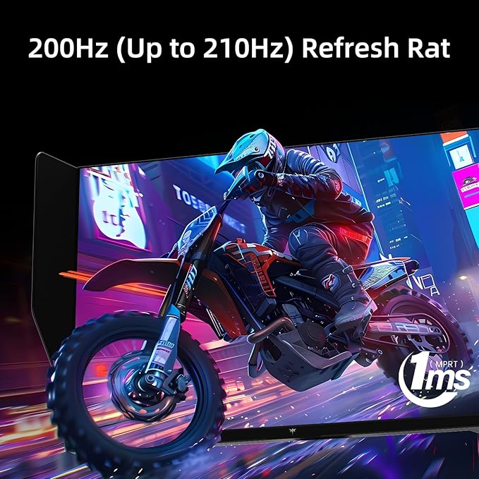 KTC 27 Inch Gaming Monitor 27M1, 1440p 200Hz Computer Monitor