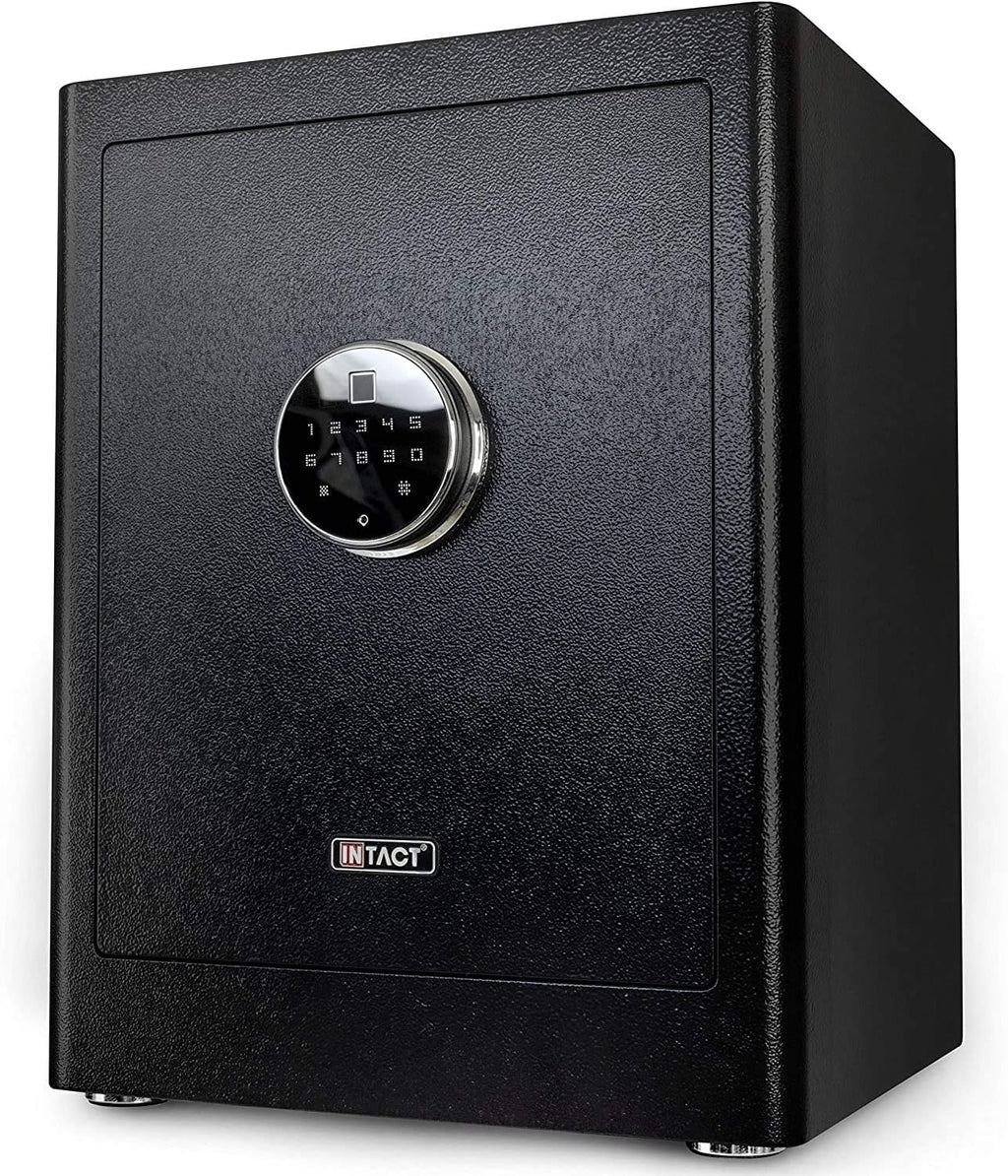 Intact Large Quick Access Biometric Fingerprint Gun Safe With Nex-Gen Full Keypad Module Tall