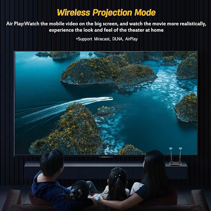 Wireless HDMI Transmitter and Receiver 4K Kit, Full HD 4K Wireless Presentation