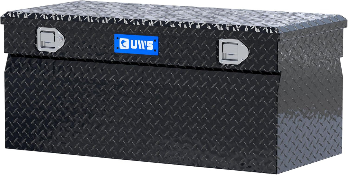 uws tbc-42-blk black 42" standard chest with beveled, package contents