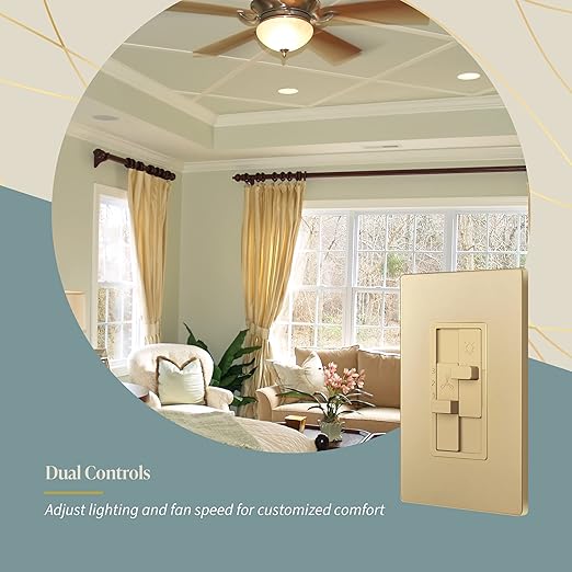 TOPGREENER Kalide Combo Dimmer Switch
