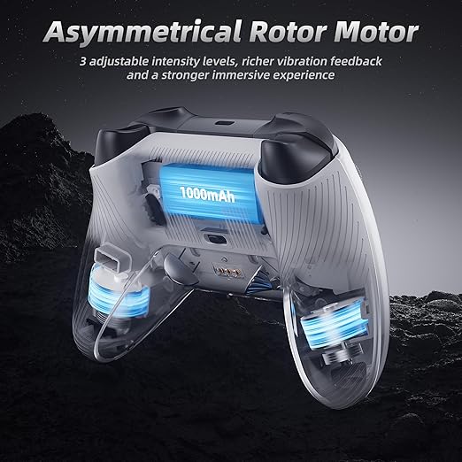 Mytrix PC Controller with Charing Dock, Wireless Bluetooth 2.4G Wired