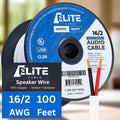 Elite 16/2 Speaker Wire 100ft, UL Listed,