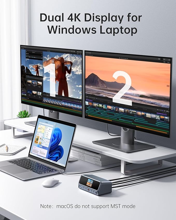 Selore 13-in-1 Laptop Docking Station