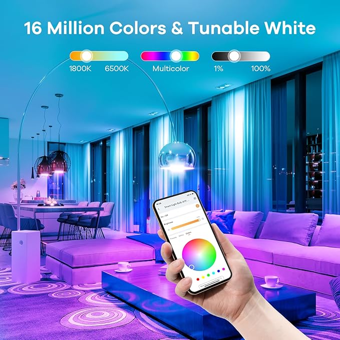 Linkind Smart Light Bulbs, Smart Bulb That Work