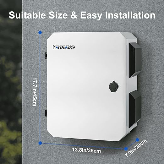 Outdoor Electrical Box, Cold-Rolled Steel Plate, Aluminum Alloy Back Beam