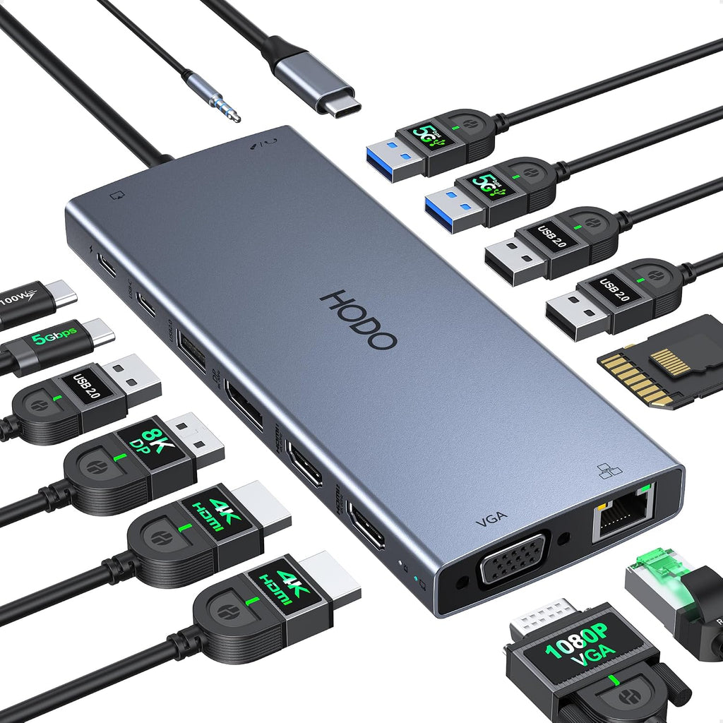 USB C Docking Station Dual Monitor