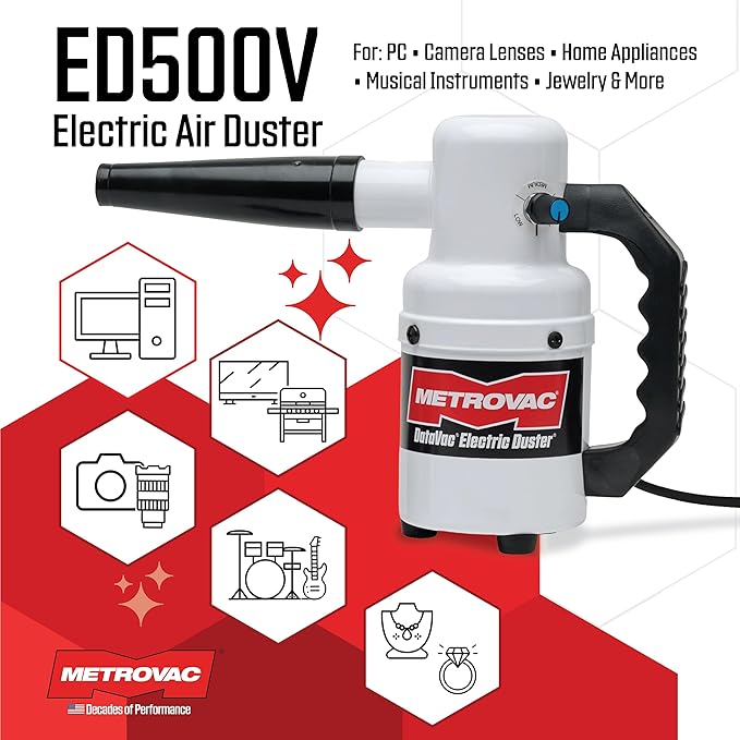 METROVAC Electric Duster with Variable Speed Control