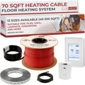 LuxHeat 70sqft Floor Heating Cable Kit - 240v In Floor Electric Heater Kit -