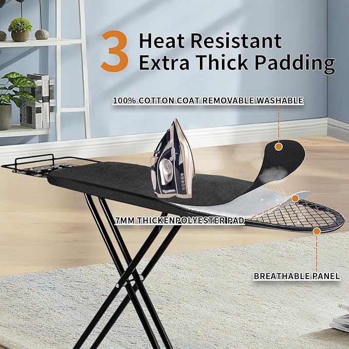 Ironing Board, 43x14 Inch Iron Board