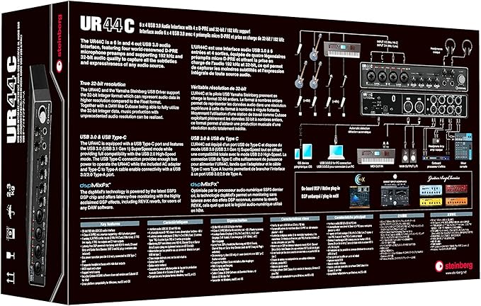 Steinberg UR44C 6x4 USB 3.0 Audio Interface