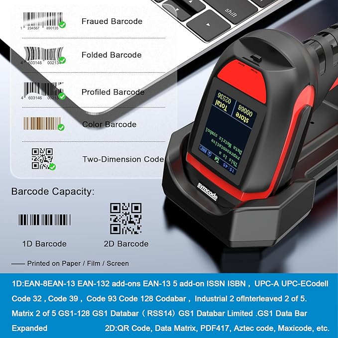 Symcode 2D Industrial Barcode Scanner